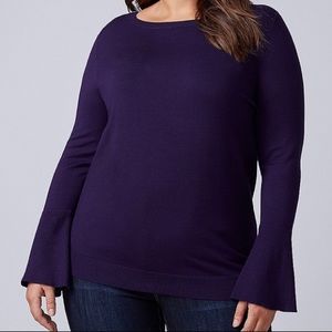 Lane Bryant Bell-Sleeve Sweater
